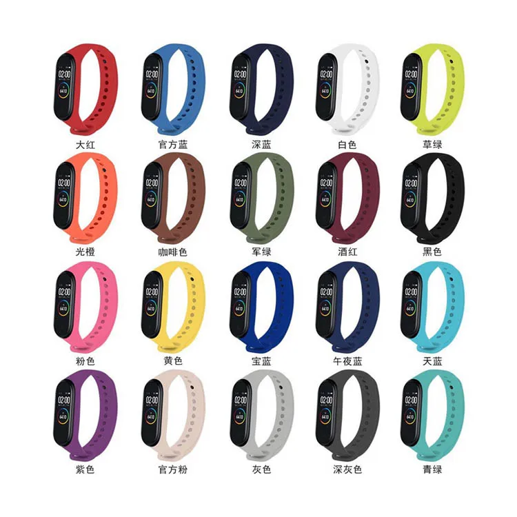 Guangzhou Suppliers Silicone Waterproof for Xiaomi Mi Band 3/4