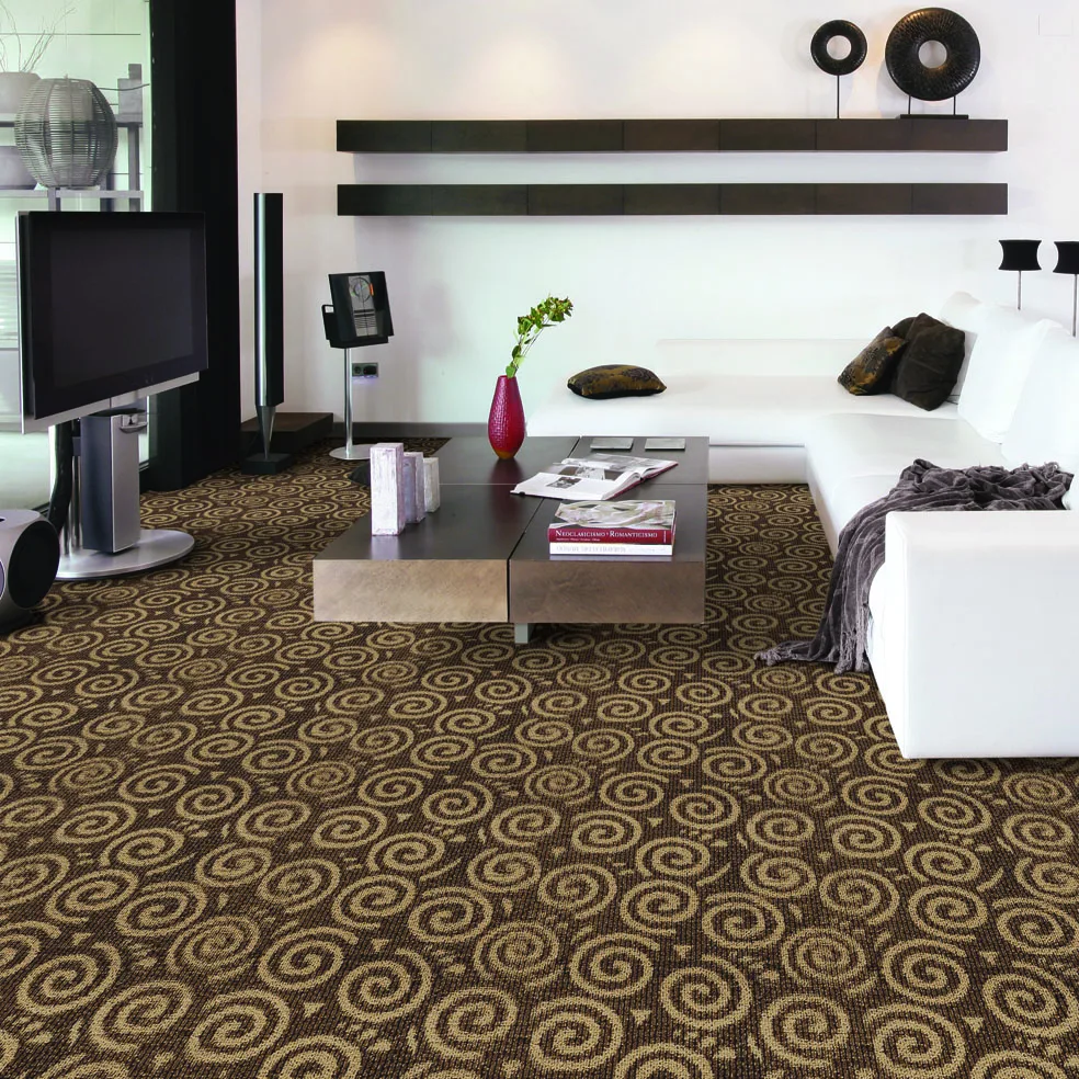Carpet Factory Factory Custom Commercial 5 Star Hotel Wall to Wall Carpet Hotel Printed Carpet