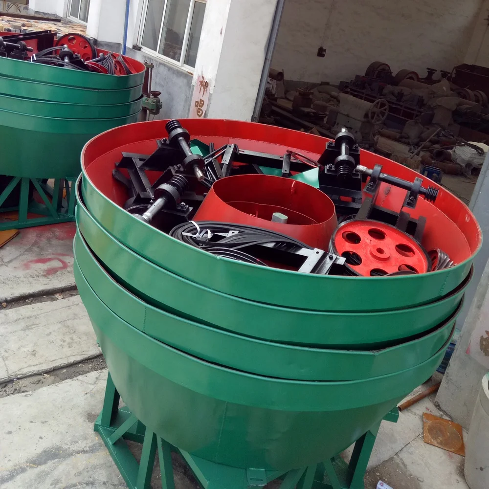 China Manufacturer Wet Gold Grinding Machine Chilean Mill Wet Pan Mill