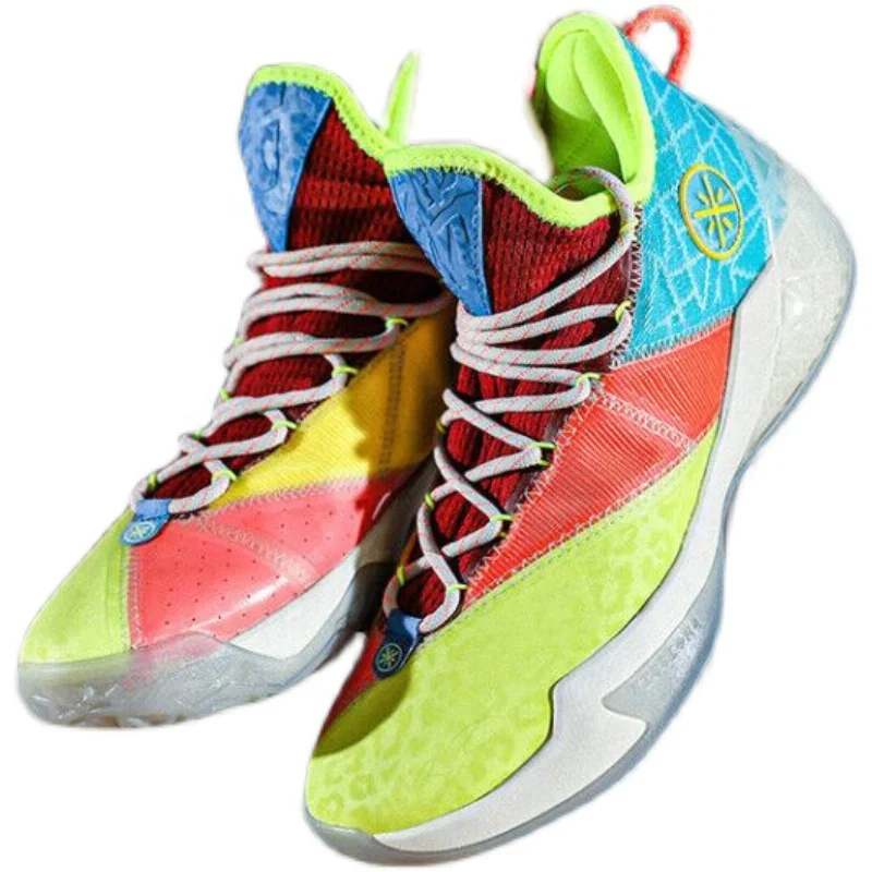 Li Ning баскетбольные кроссовки мужские путь Уэйд 7 издание амортизирующие профессиональный конкурс подкладка обуви ABPQ025