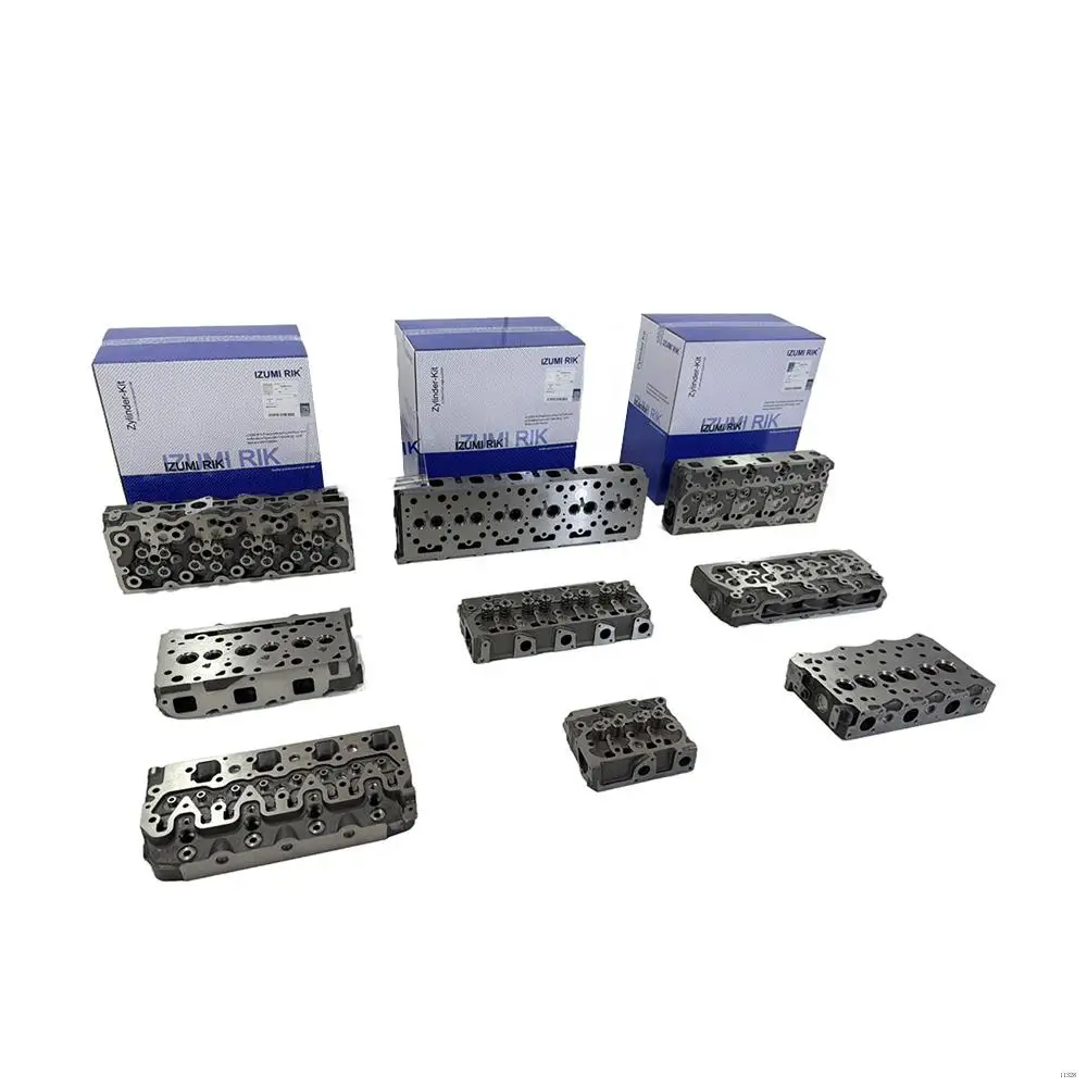 Industrial Engine Parts IZUMI RIK 1106D-E66 Cylinder Head Assembly for Perkins