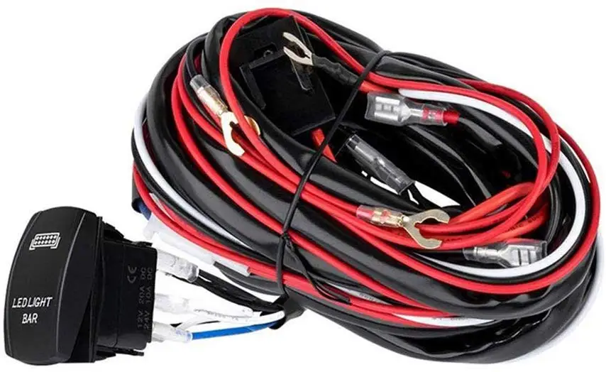 Завод высокое качество авто светодио дный светильник для Вождения жгут проводов