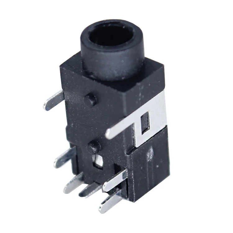 Низкая цена вертикальный 90 градусов 7 Pin Dip 3,5 мм аудио разъем 3,5 мм аудио разъем для телефона