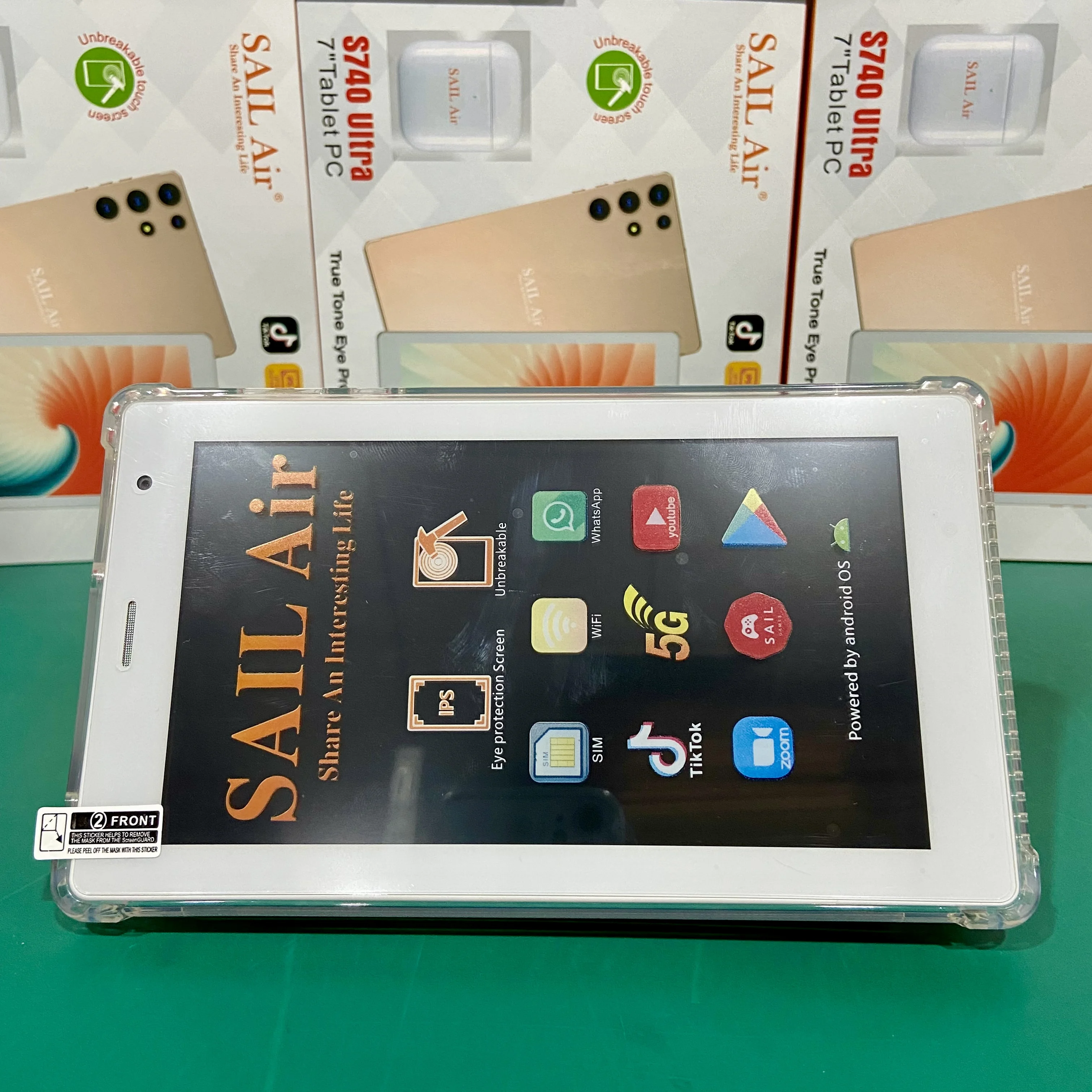 Mini Tablett 7-inch Mini Screen Tablet with Google Android 13 5G Sim Phone Function ...