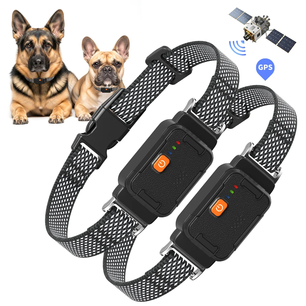 TIZE OEM ODM Wasserdichtes Hunde-GPS-Halsband GPS BDS AGPS Wifi LBS Wifi  Smart GPS Haustier-Tracker Mit APP Web SMS Tracking-System