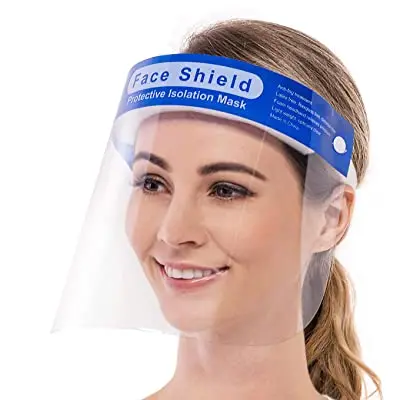 2021 new active stylish fashion protective plastic face shield