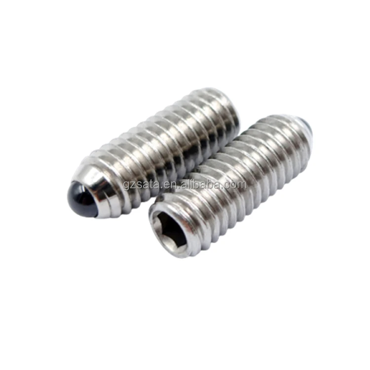 Hex Socket Ballended Headless Thrust Screws With A Round Ball Buy