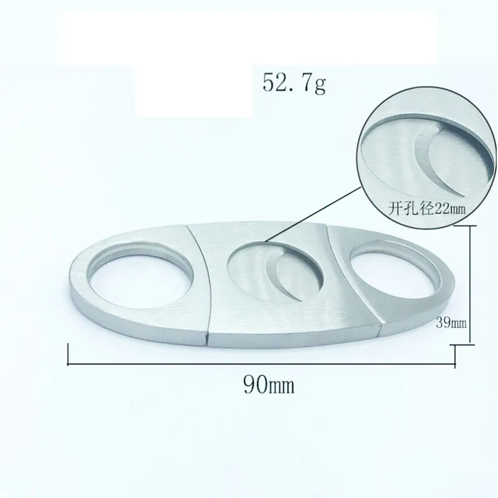 Кусачки для сигар из нержавеющей стали с двойным