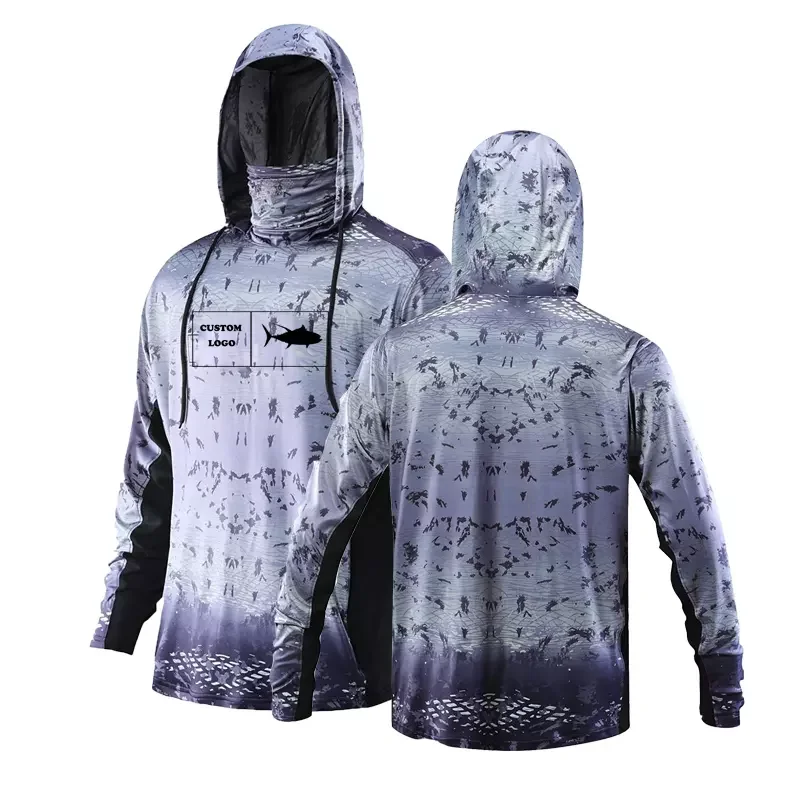 Customized Fishing Shirt Wear Men's Quick Dry Breathable Sports Shirt