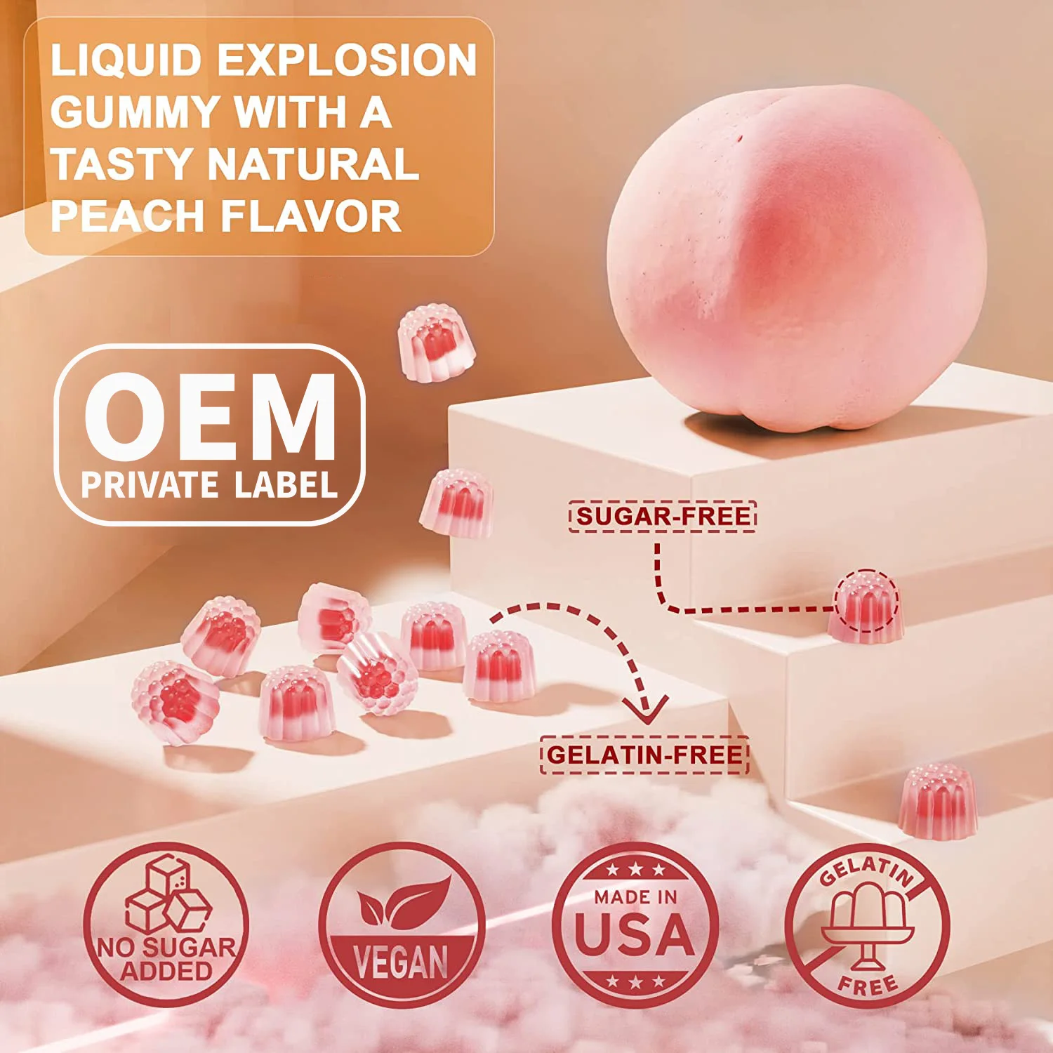Adult Gummies Vitamin D + K2
