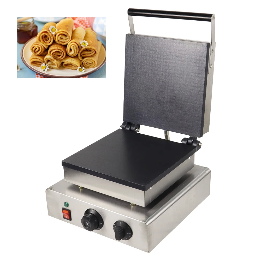 1-plate cone machine Commercial Professional waffle machine with iron cast cover for sale details