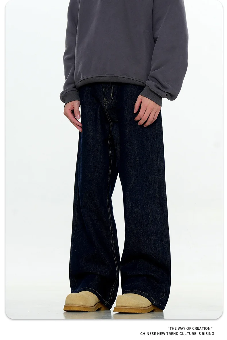 Američki stil Vune obložene džinsove Jesen Zima Unisex Retro Jednostavan Moderan Trodimenzionalni Otpušteno Povremeni Slimming