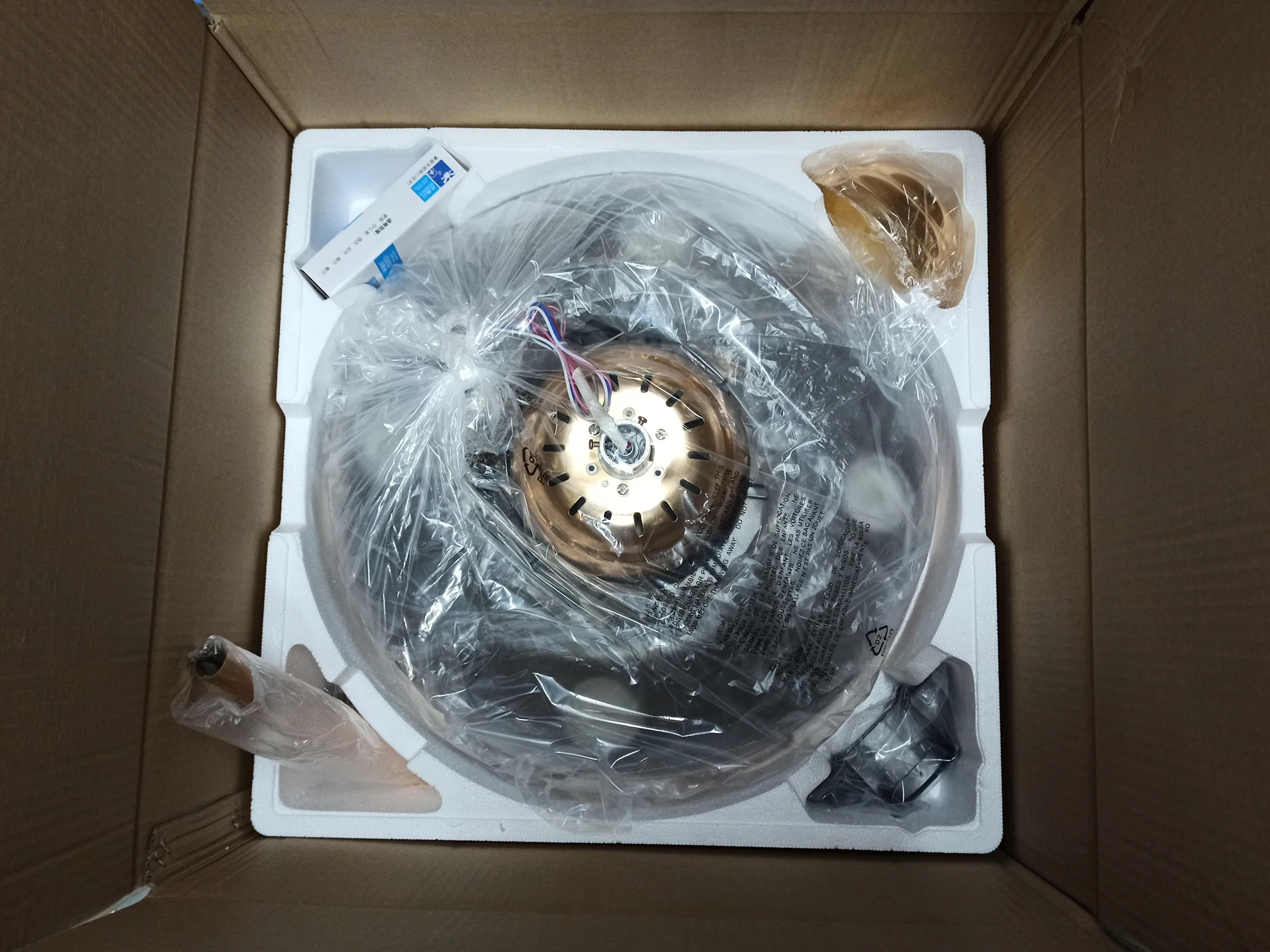 Crystal Chandelier Fan With 42inch With Remote Control Ceiling Fans