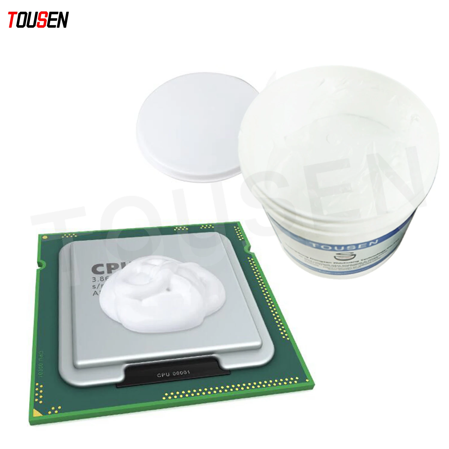 Thermal Insulation Grease Conductive Silicone Paste Cooling For Cpu Pc