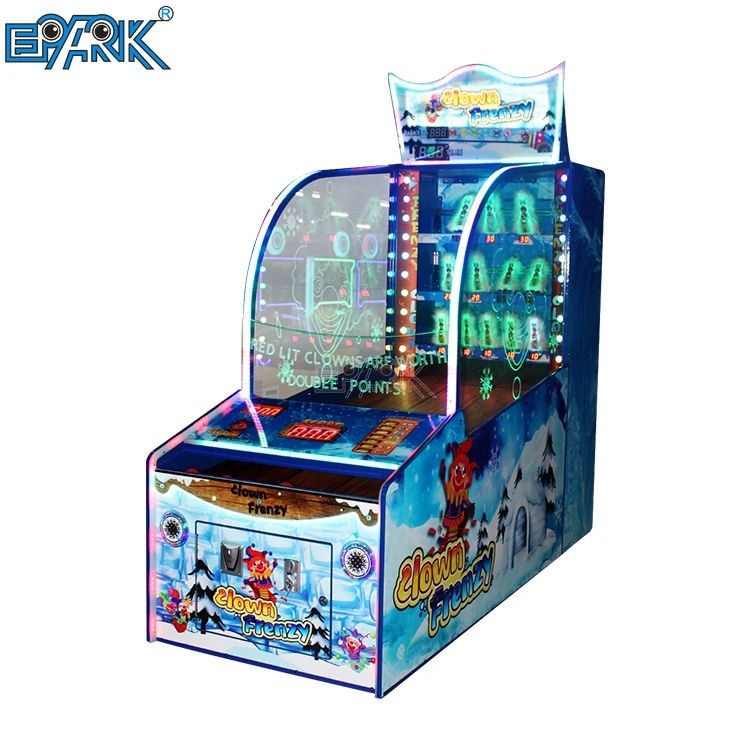 Best Profit Tokent Coin Operated Redemption Ball Throw Arcade Shark Park Ticket Lottery Game Machine