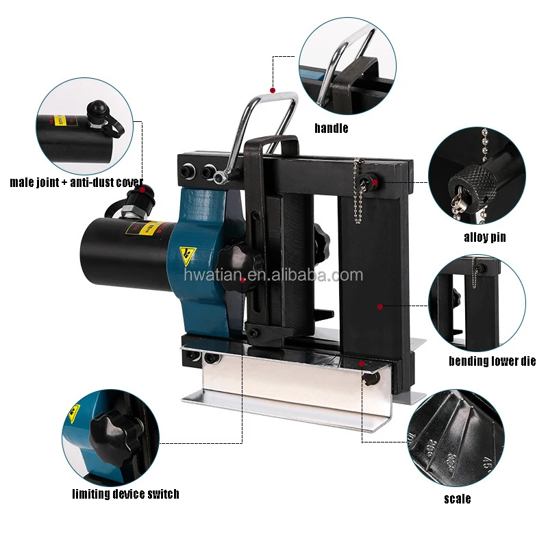 CB-150D CB-200A hydraulic bending machine for bend copper plate aluminum plate with cutting head