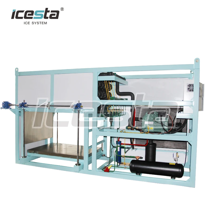 Good Price Containerized 1 3 5 Tons  Bloc De Glace Brine tank Block Ice Making Machine
