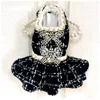 Black square collar