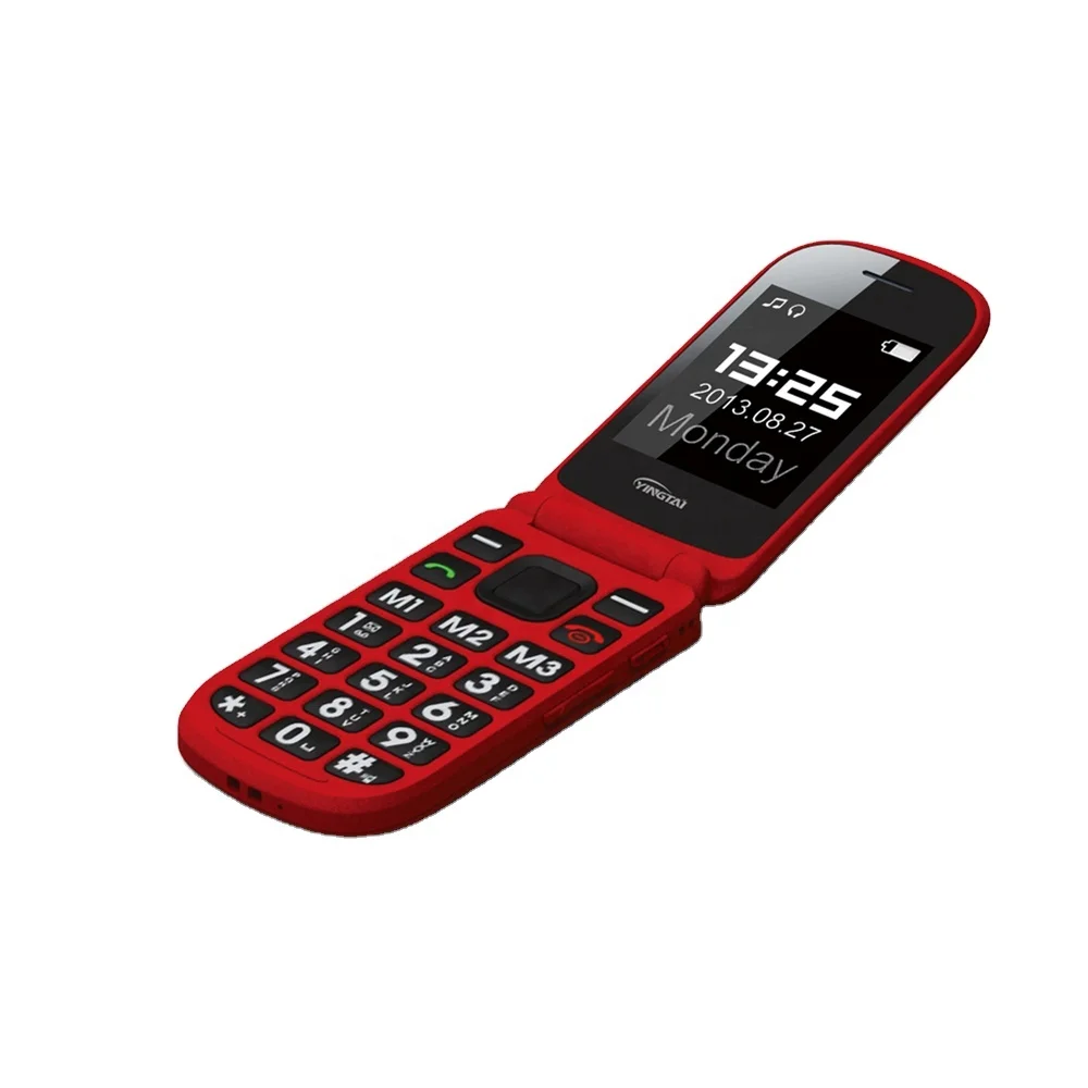 
Разблокированный телефон-раскладушка с двумя SIM-картами, клавиатурой, GSM, 2,4 дюйма, двойной экран, мобильный телефон для пожилых, SOS YINGTAI GSM, четырехдиапазонный мобильный телефон 