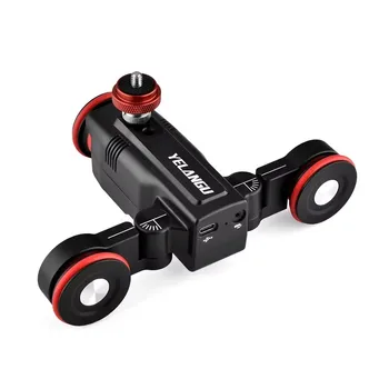 YELANGU L5i Camera Trolley Slider Electric Mini Car DSLR Camera Smartphone