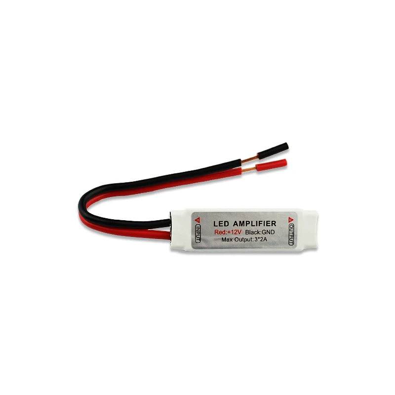 Mini amplificatore per strisce led RGB SMD5050 12V 3x4A Mod.3018 