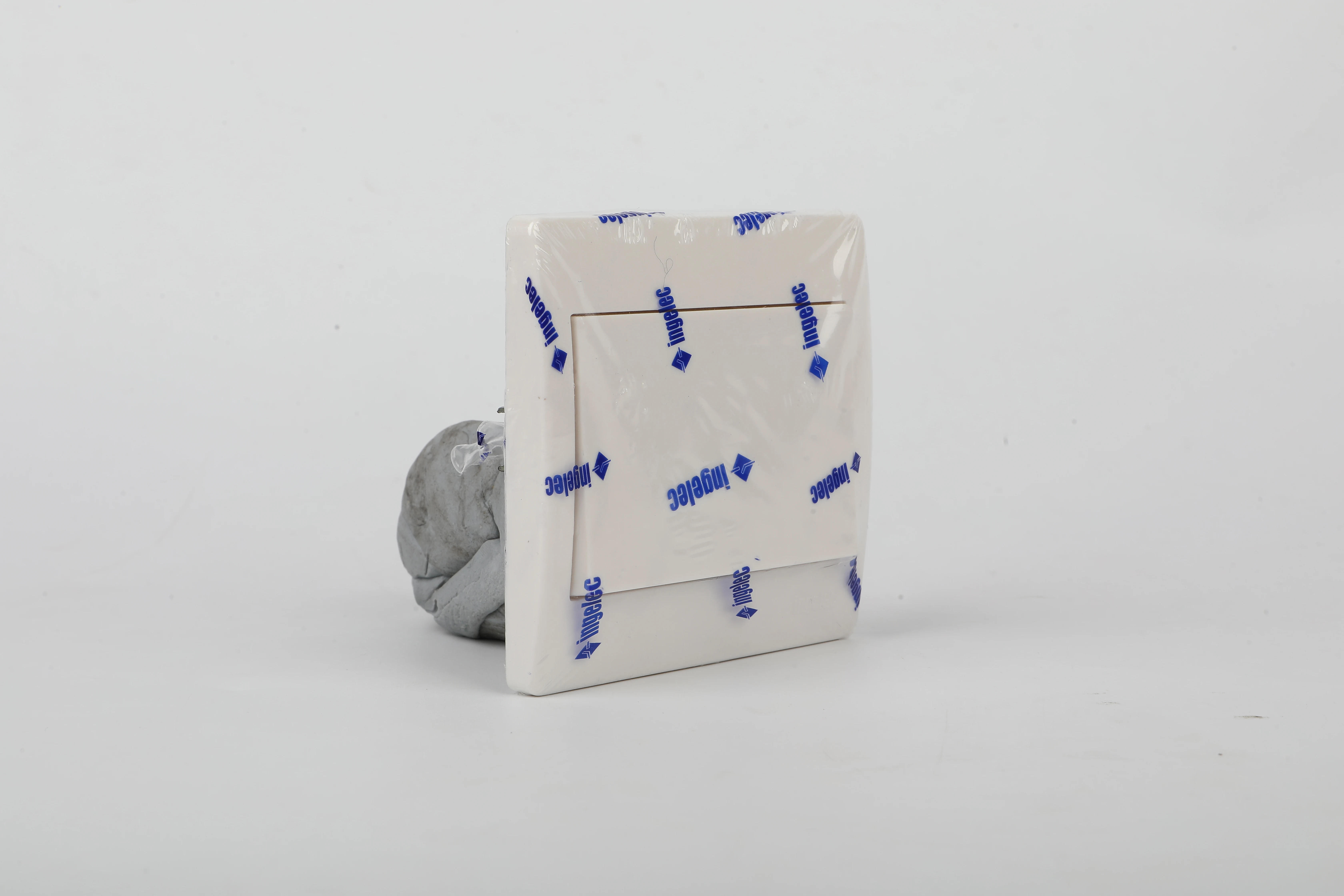 Ingelec Ultra-thin Regulatory Socket Panel Switch Single Open Ultra-thin Dual Ribbon Arrow Switch, European Standard Wall Switch