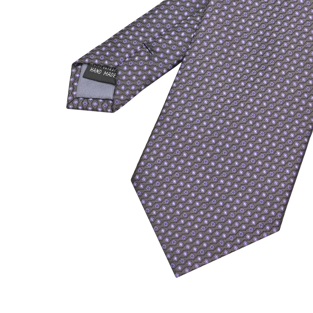 Модные галстуки Yili на заказ однотонные Галстуки мужские для официального костюма в горошек с геометрическим рисунком