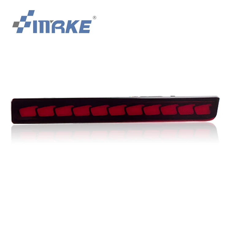 Smrke Car Rear Bumper Light for Mitsubishi Xforce Reflector 2023 2024 LED Brake Light Tail Light