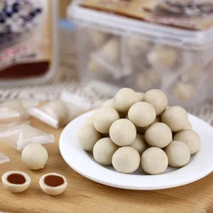 Internet Celebrity Snacks Pearl Milk Tea Soft Candy Brown Sugar Chocolate with Biscuit White Chocolate