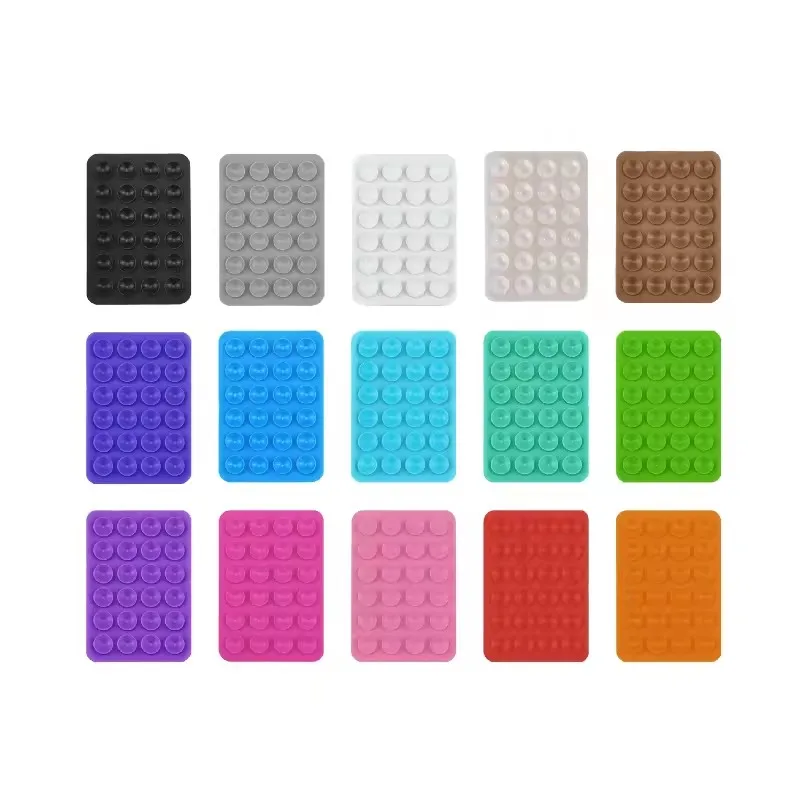 Grip Collant Pour Téléphone Dtaigou - Support Adhésif Silicone - Pour Surfaces Lisses, Fenêtres, Frigo