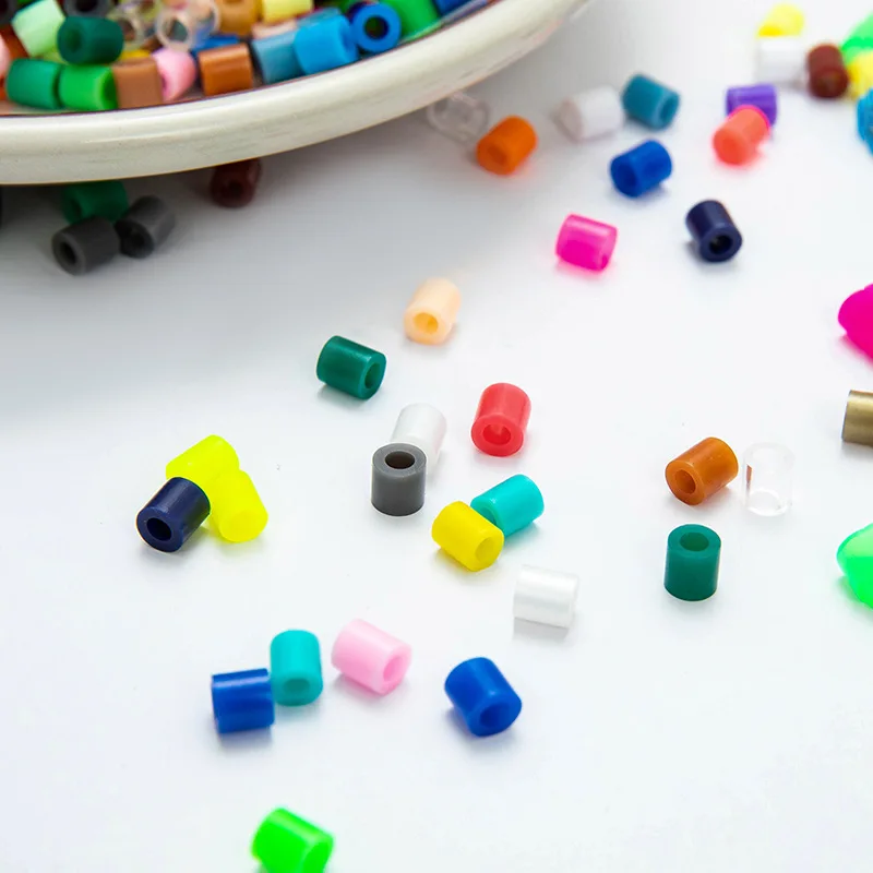 72 Color Diy Plastic Hama Beads Bulk 1000 Grains 500 Grains Hama Beads