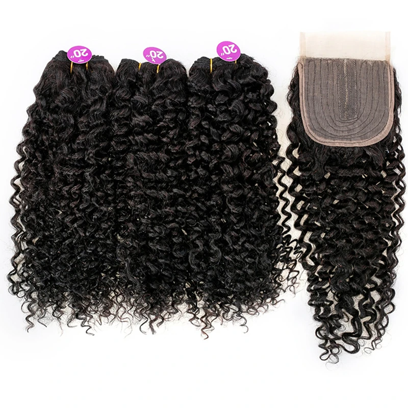 Mysure Packet Bundles Blend Hair Bundles Blend Human Hair Mix With Synthetic Human Hair Blend