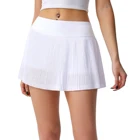 Skirt Wholesale Pleated Women Gym Athletic Tennis Skirt White Mini Pleated Casual Golf Skorts Skirt