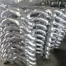 High Quality Customized Aluminum Casting Services Intake Manifold Exhaust Pipe for Engine