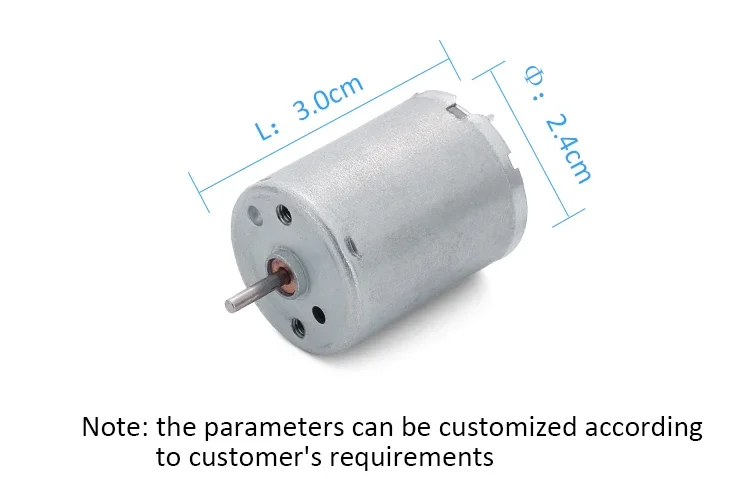 Brushless Electric Mini Motor, 12V, 6000rpm, 2430, BLDC - detail 8