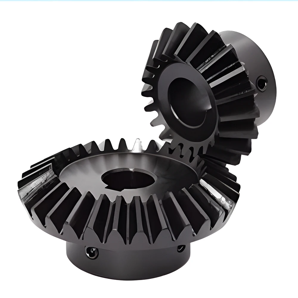 Support Customization 1:2 Bevel Gear 1 Mold/1.5 Mold/2 Mold 45 Steel Straight Bevel Gear 90 Degree Bevel Gear