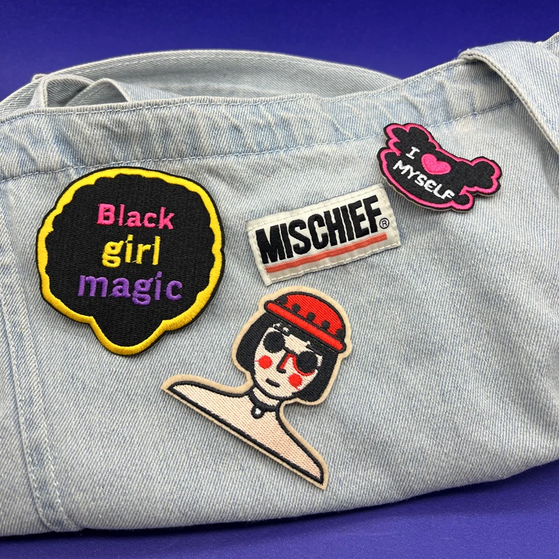 Parches Bordados De Tela Personalizados,Insignias Para Coser,Ropa,Parche  Tejido - Buy Diamante Parches Para Ropa,La Reina Negra De Hierro En Parches,Tejido  Personalizado Bordado Parche Product on Alibaba.com