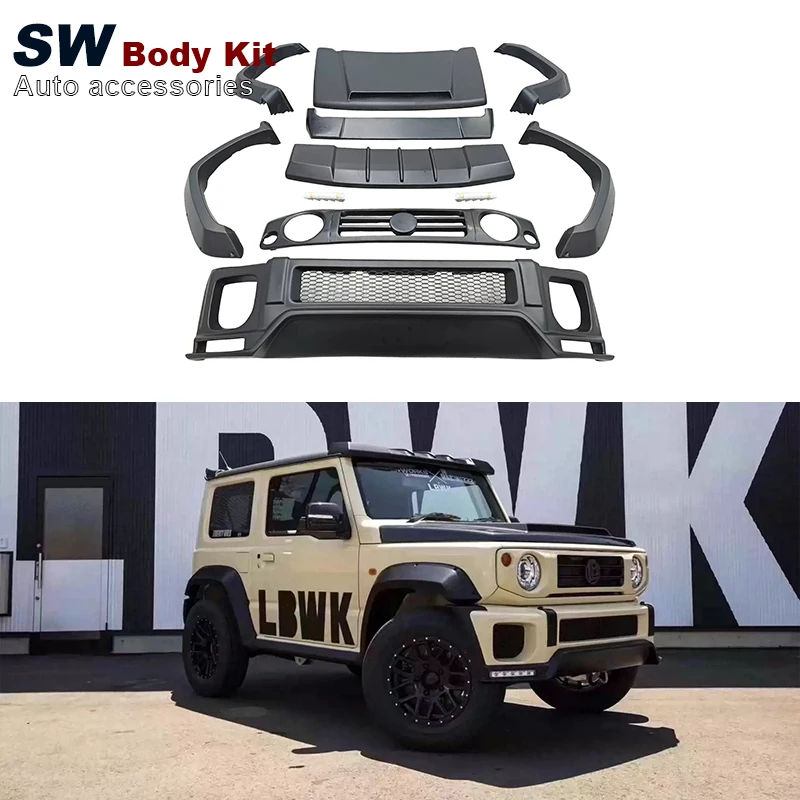 Factory LB Style Body Kit for Suzuki Jimny JB64 JB74 - Upgrade Your ...