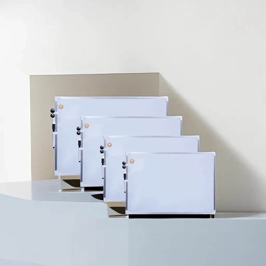 Custom Size New Magnetic Small Steel-Edged Whiteboards Portable Double-sided White Board