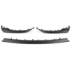 3pcs Matte Black