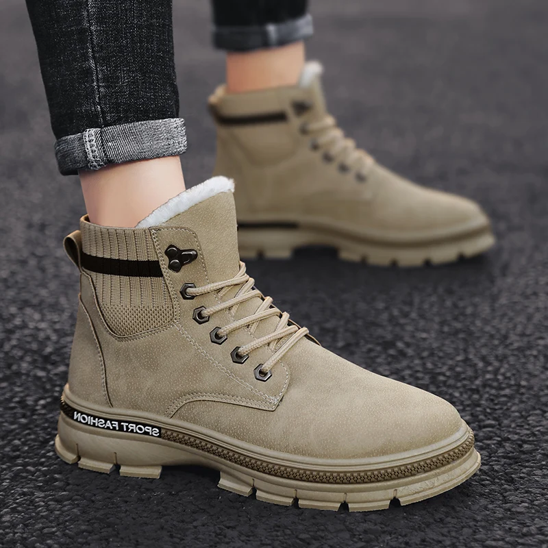 Source Well Designed Fashion Trend boots men shoes Hard-Wearing
