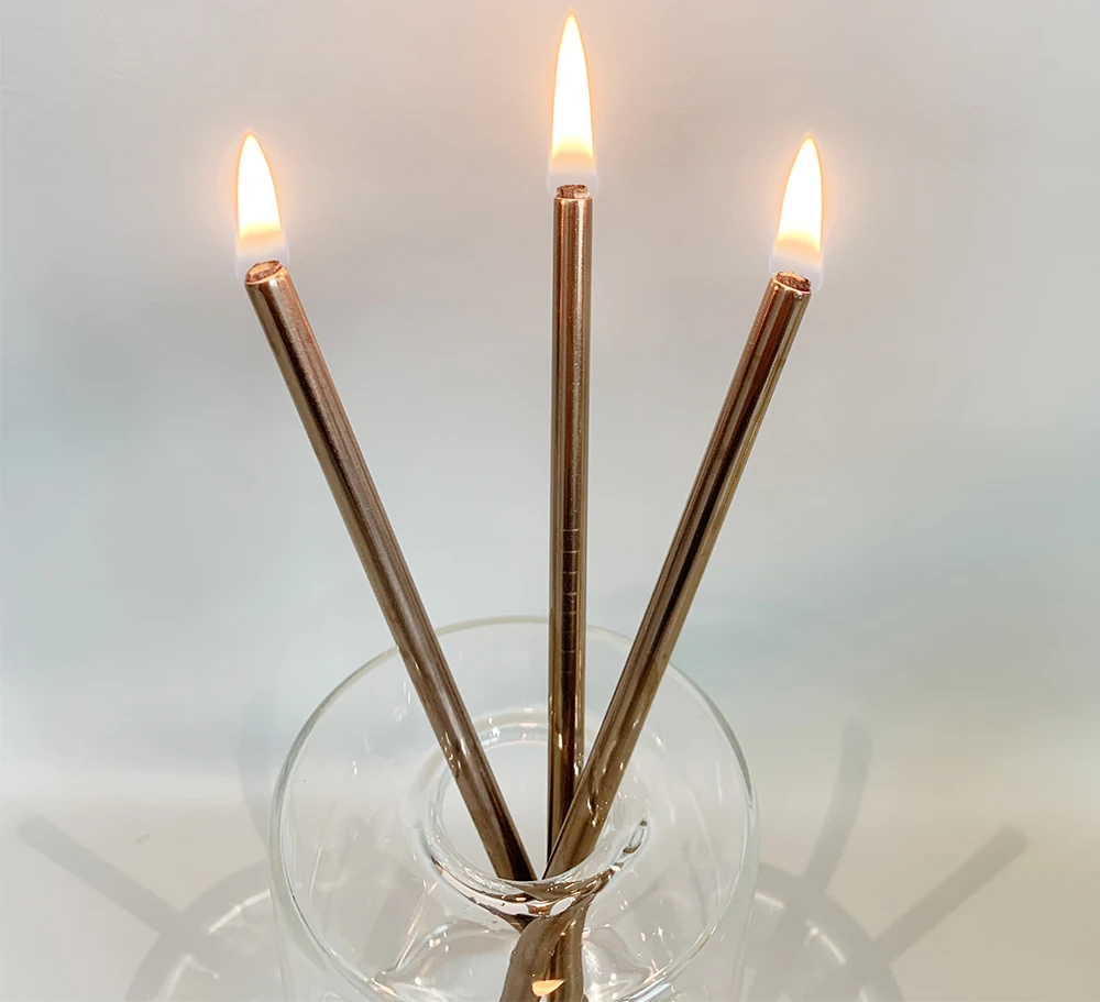 New Product Ideas 2023 Eternal Candle Nonscented Everlasting Candle