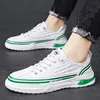 White and green