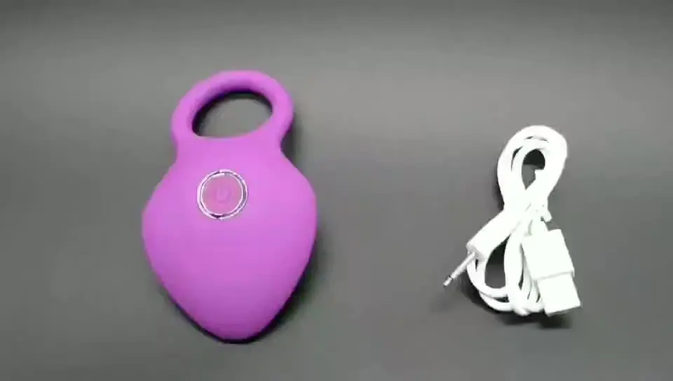 Time Delay Vibrating Cock Ring with Massager Brush Silicone Sex Toys Quiet USB Charged Penis Rings Vibrator 10 Speeds