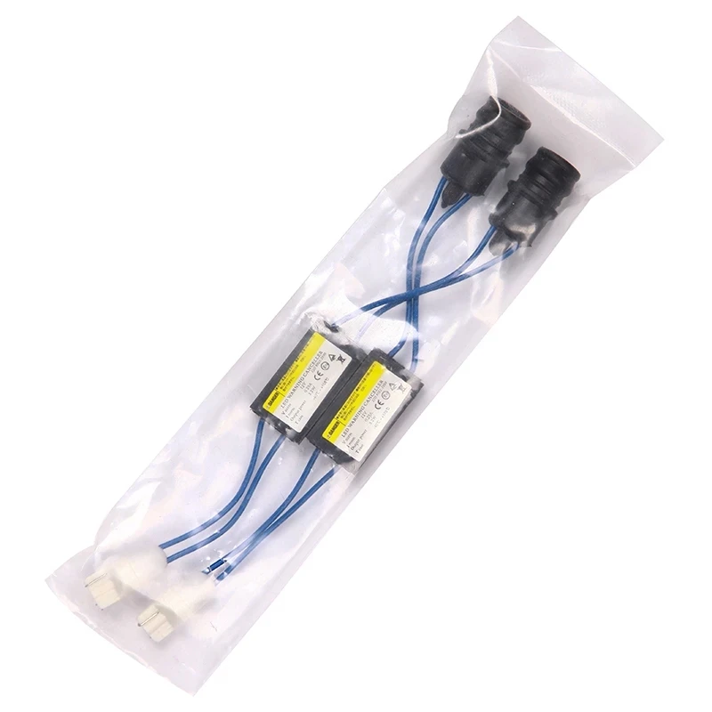 T10 168 LED Warning Canceller Load Resistor - Canbus Adapter For Turn Signals, 2-Pack, 30,000-Hour Life