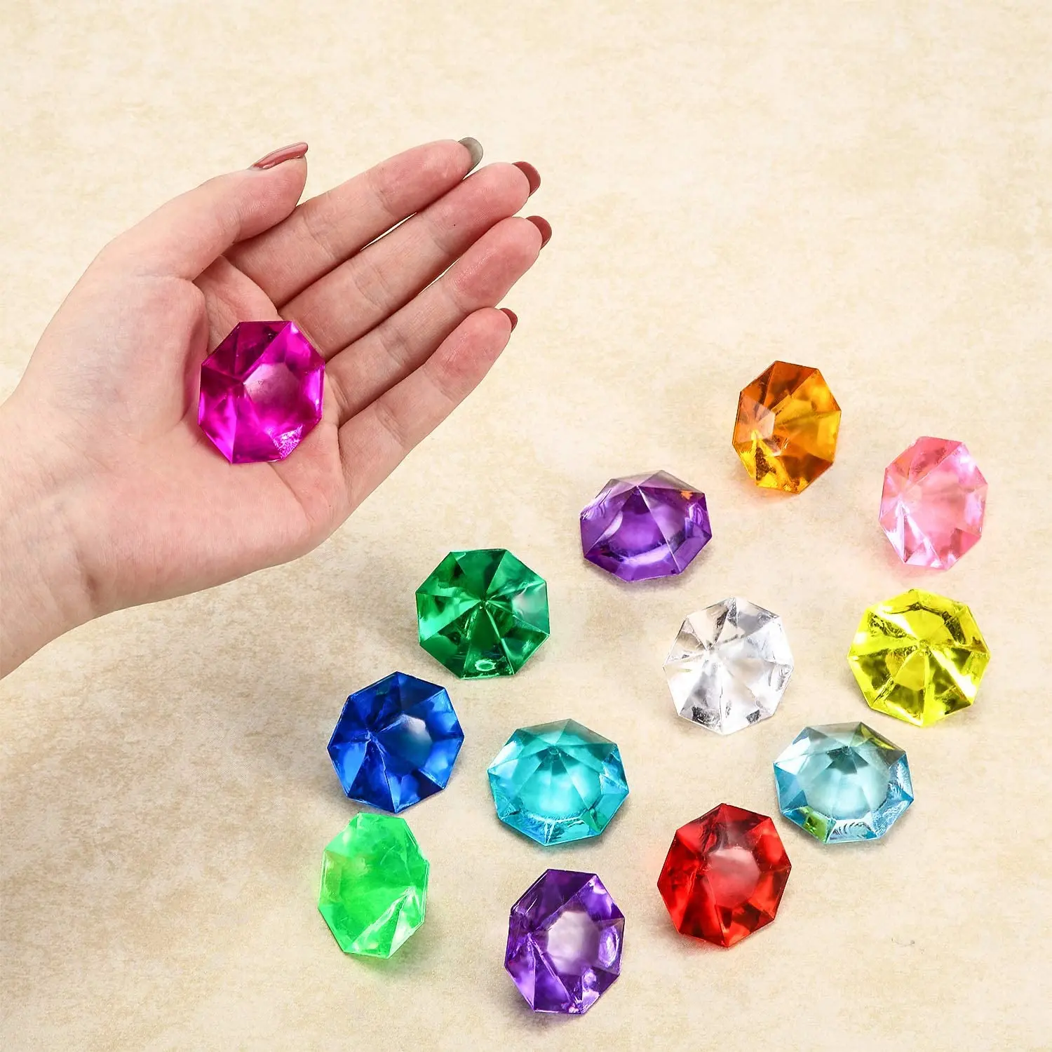 acrylic diamond gems jewels pirate gems