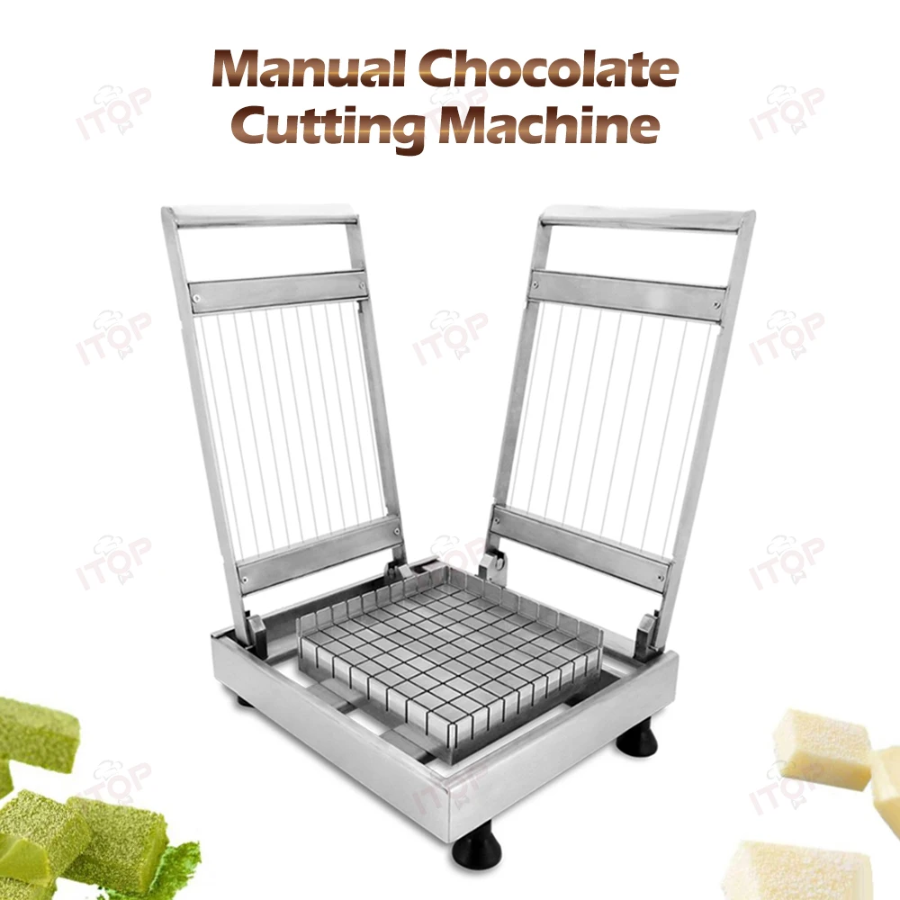 Chocolate Wire Cutter Double Arm Manual Chocolate Cutter Slicer Custom Toast Cutting Machine Wire Soap Cutter Bread Slicer