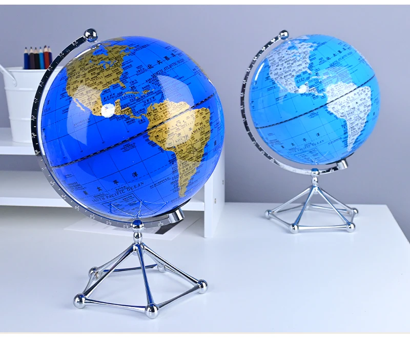 20cm Light Custom Lightup World Map Globe Earth Desk Acrylic Custom