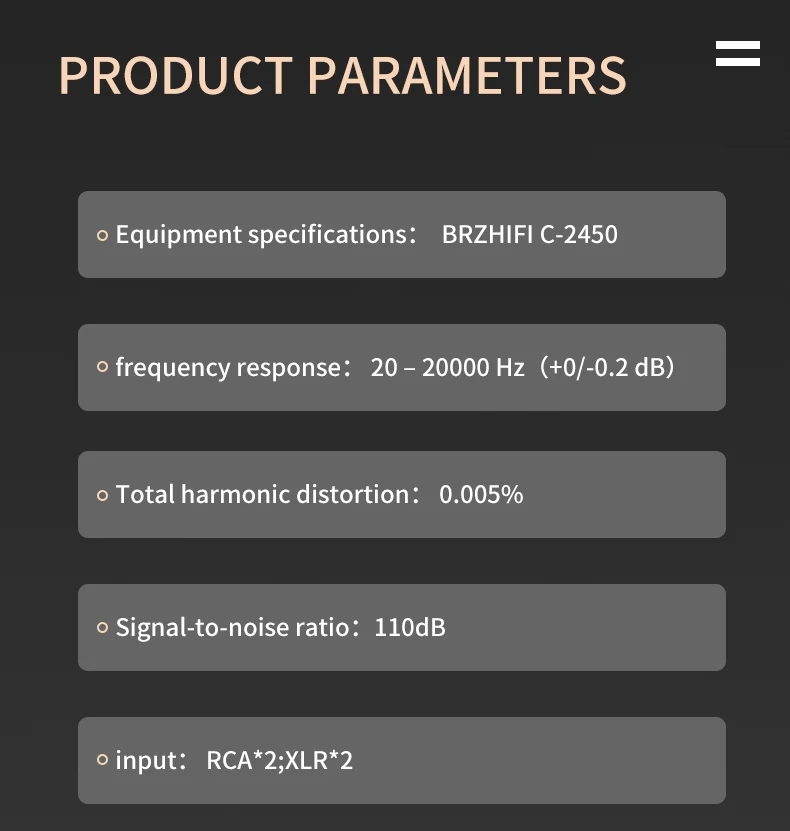 BRZHIFI 110dB Reference Accuphase C-245 2 Channel Remote Control HiFi Hi-end Transistor Power Preamplifier details