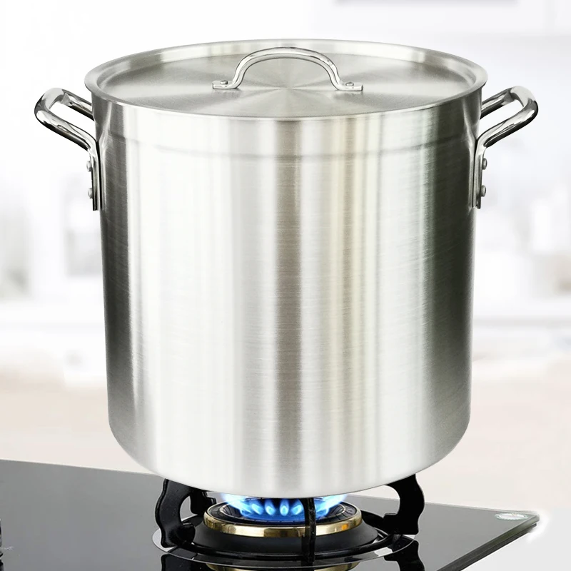 Factory Resale Cooking pots Aluminum 3mm Thickness Heavy Duty Soup